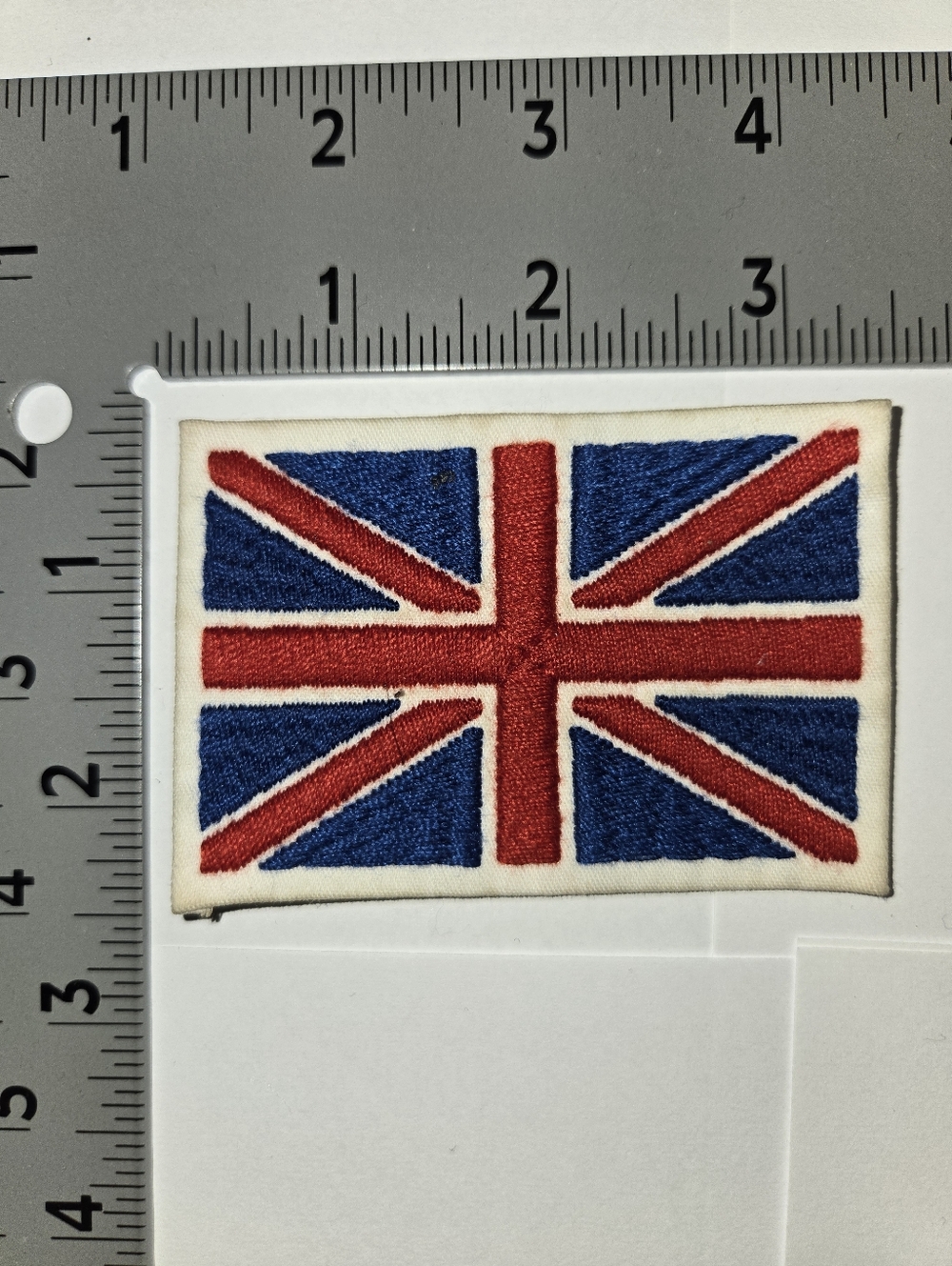 Polo Ralph Lauren Patches Union Jack Embroidered UKPatch - Red, Blue, White
